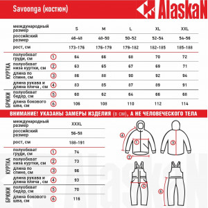 Костюм зимний Alaskan Savoonga